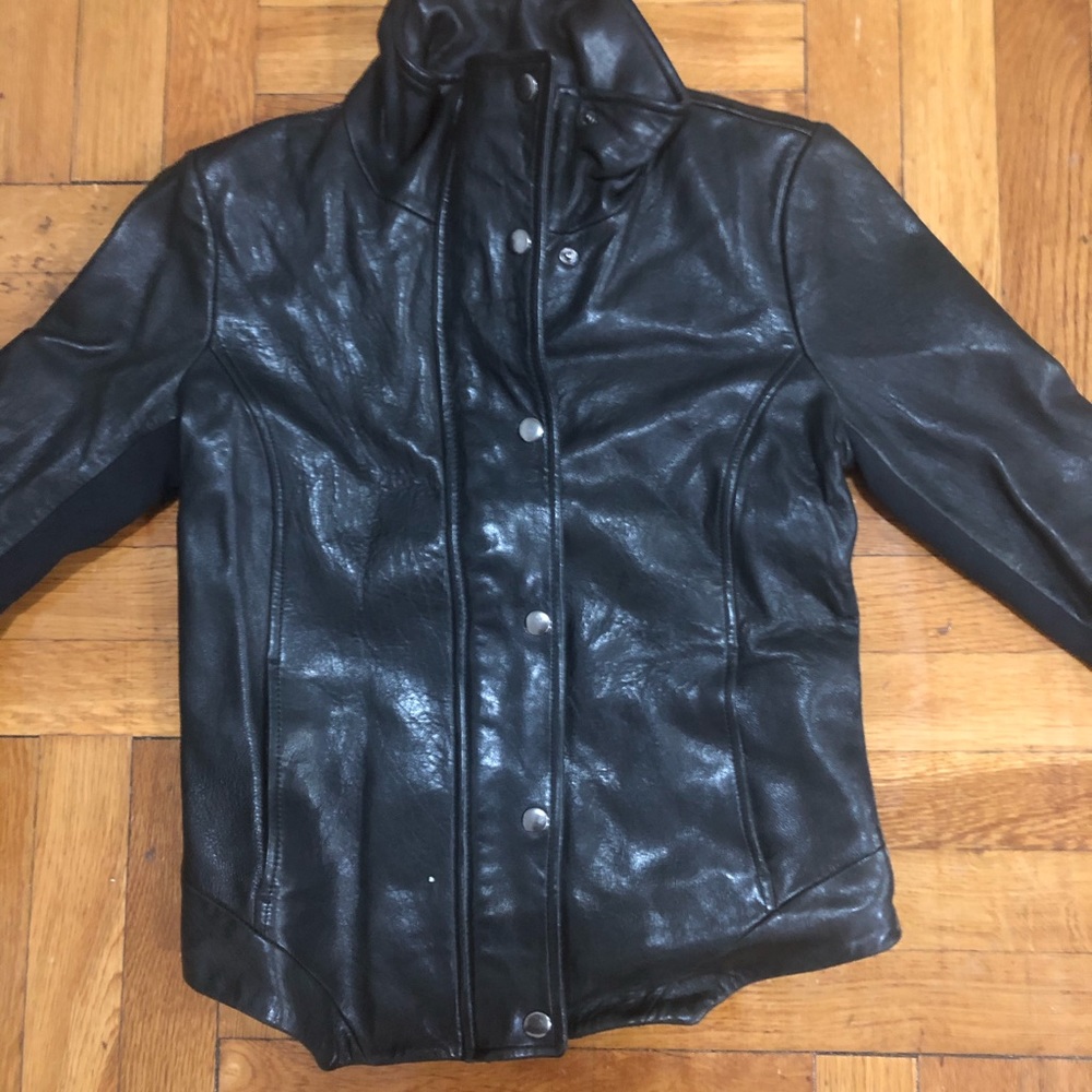Leather jacket